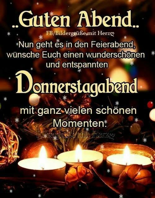 Donnerstag Abend Bilder 150