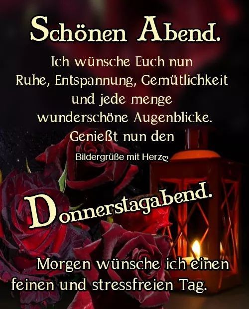 Donnerstag Abend Bilder 23