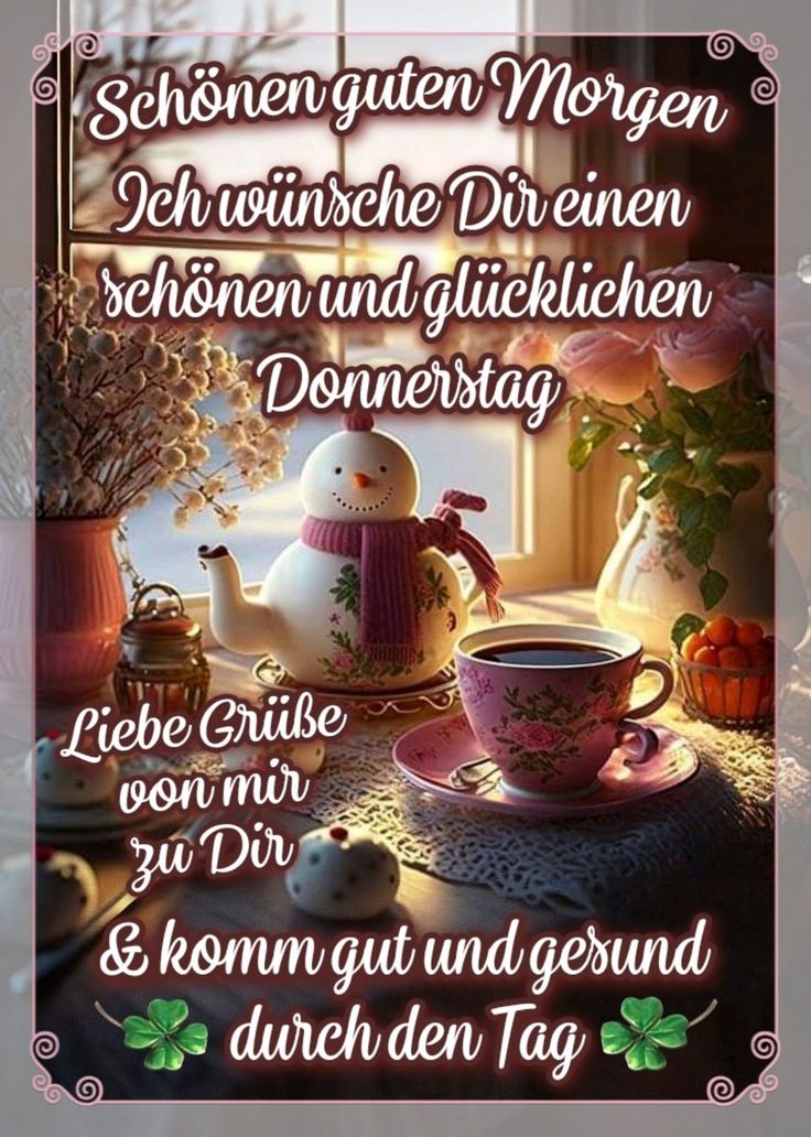 Guten Morgen Donnerstag Bilder 112