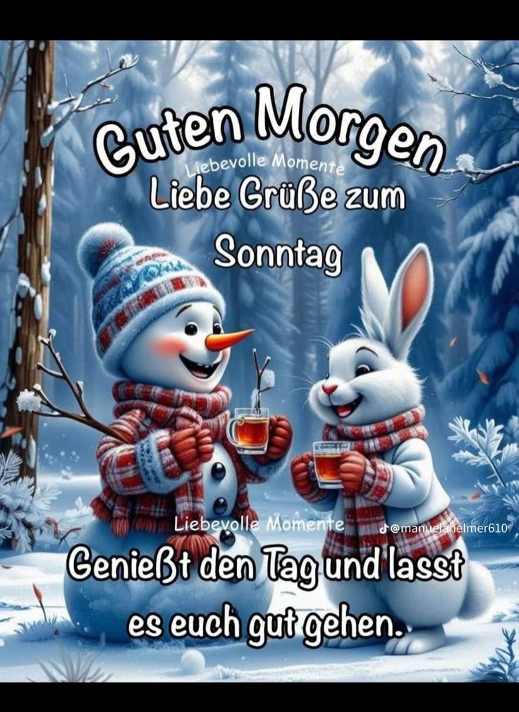 Guten Morgen Sonntag Bilder 14