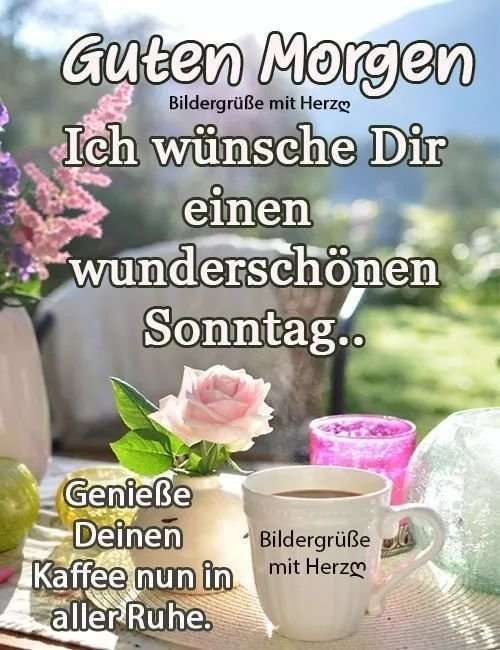 Guten Morgen Sonntag Bilder 22