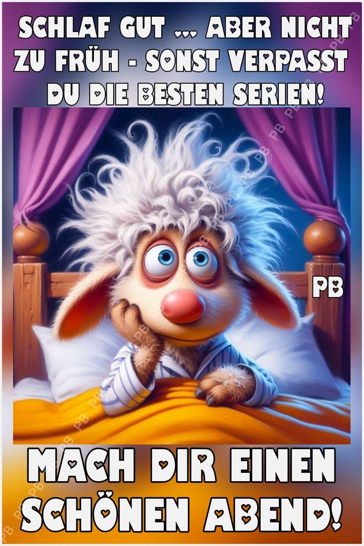 Lustig Gute Nacht Bilder 110
