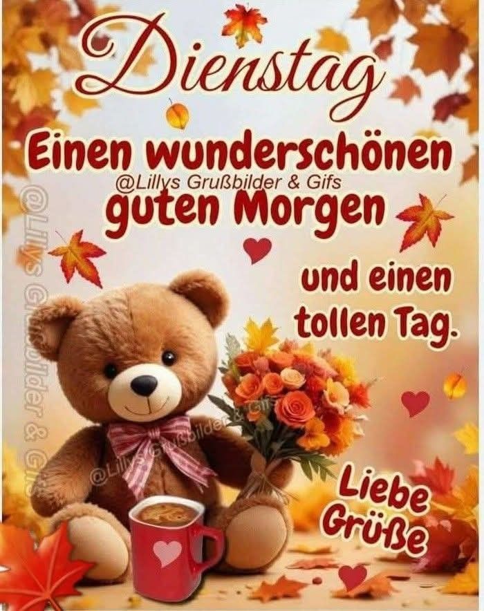 Schönen Dienstag Bilder 123